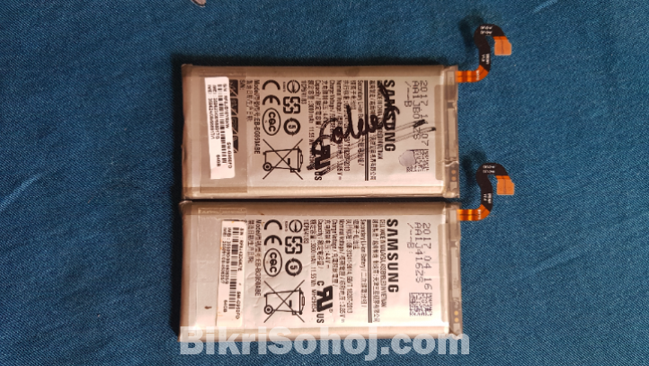 Samsung s8 er original battery camera & some others Parts